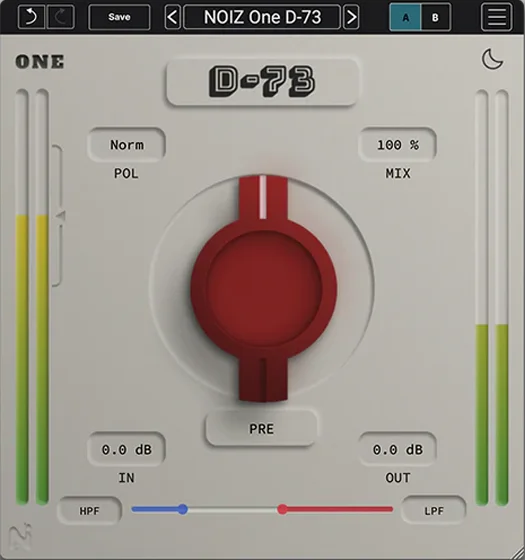 KIT Plugins NOIZ One D-73 饱和插件