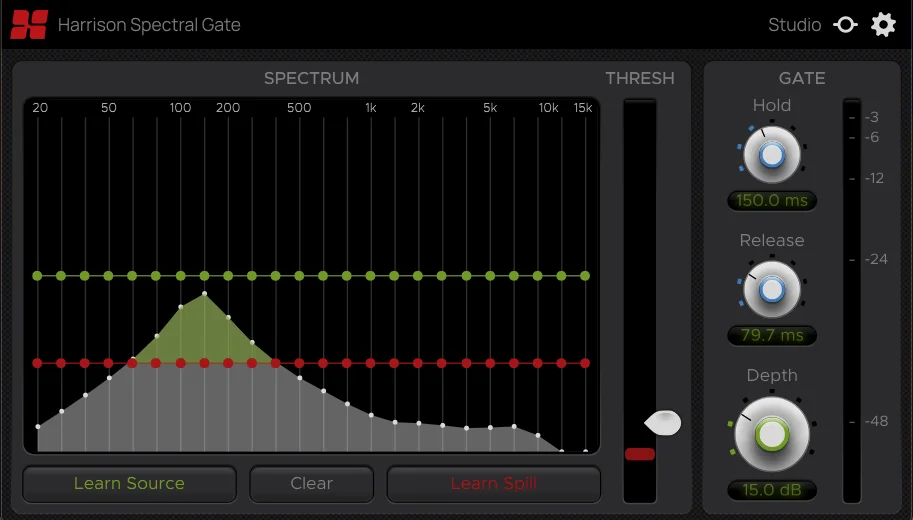 Harrison Audio Spectral Gate 插件