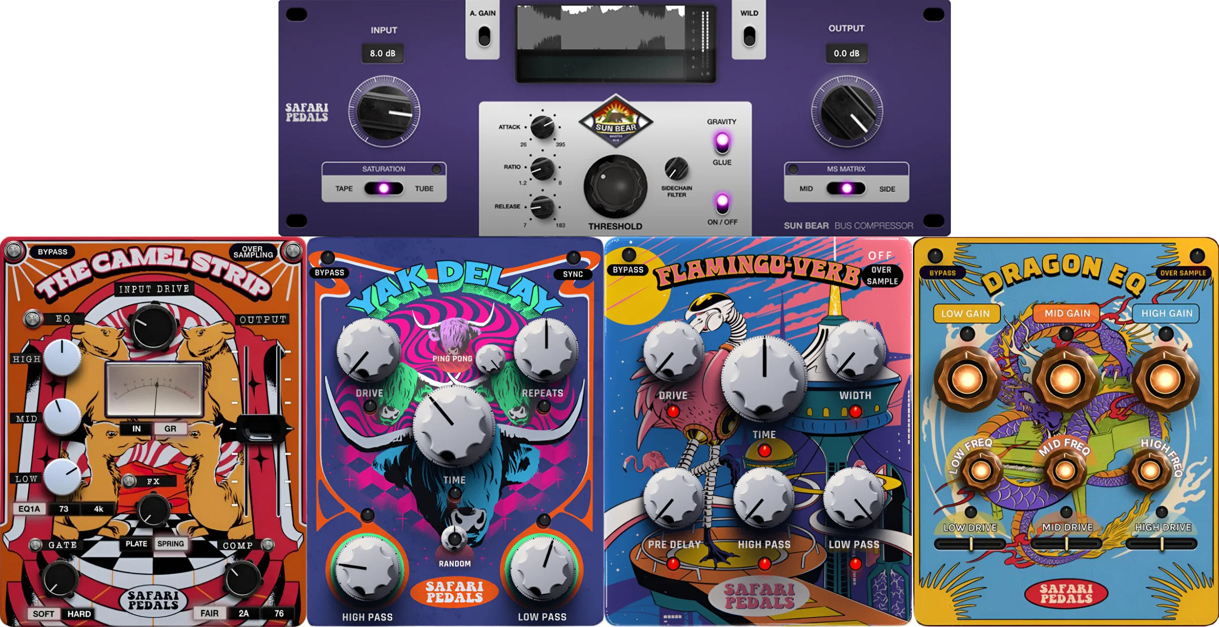 Safari Audio Big 5 插件套装