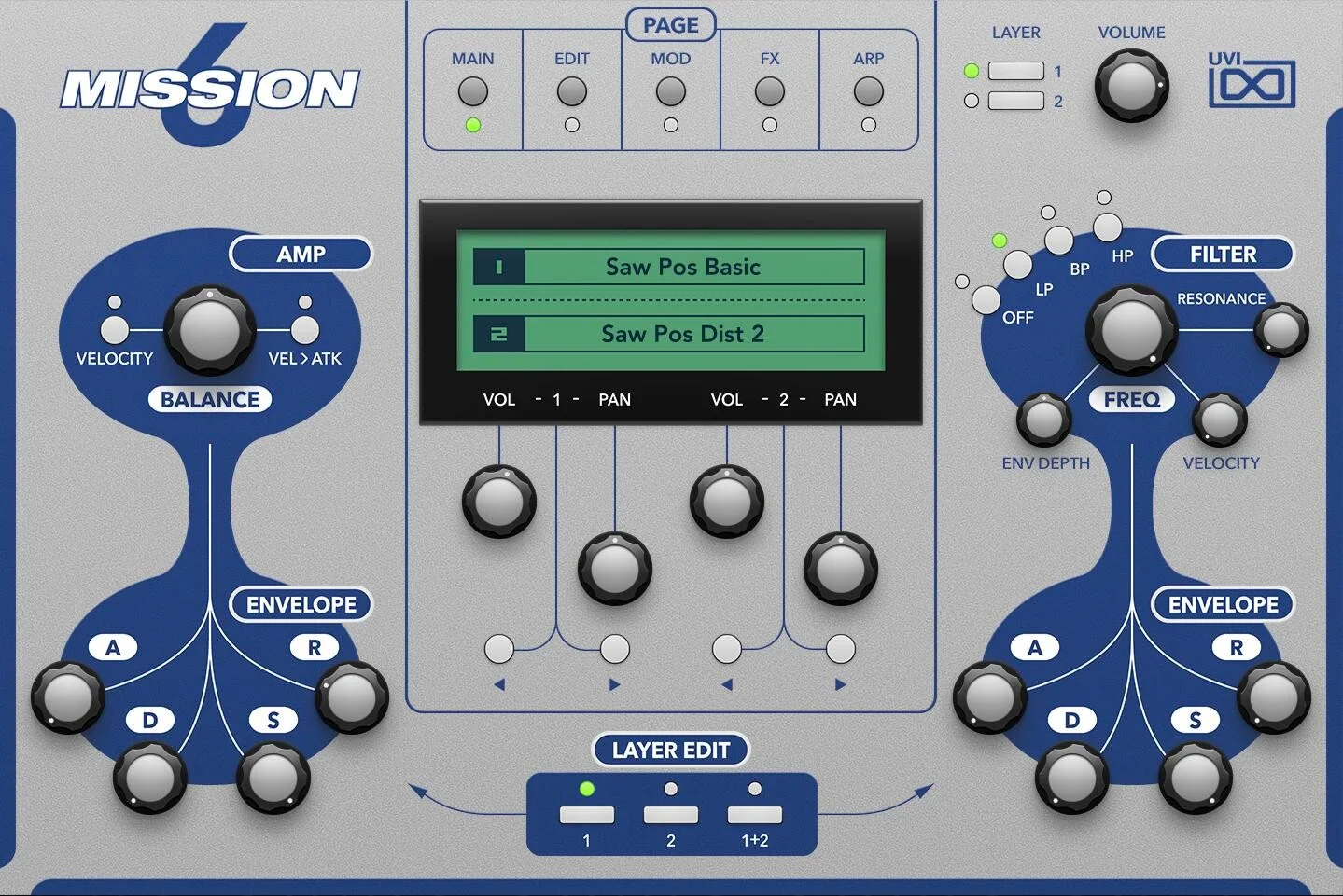 UVI Mission 6 插件