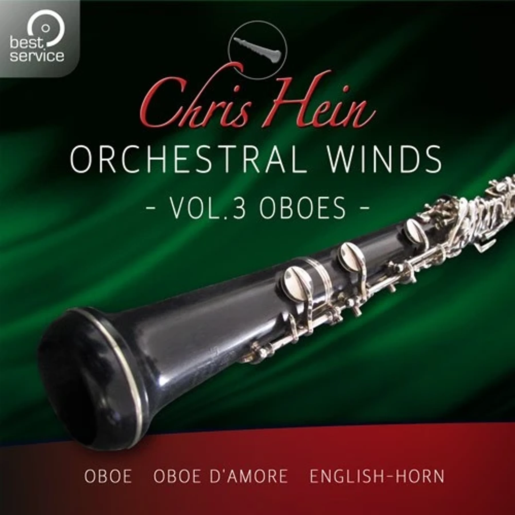 Best Service Chris Hein Orchestral Winds 第 3 卷 双簧管音色库