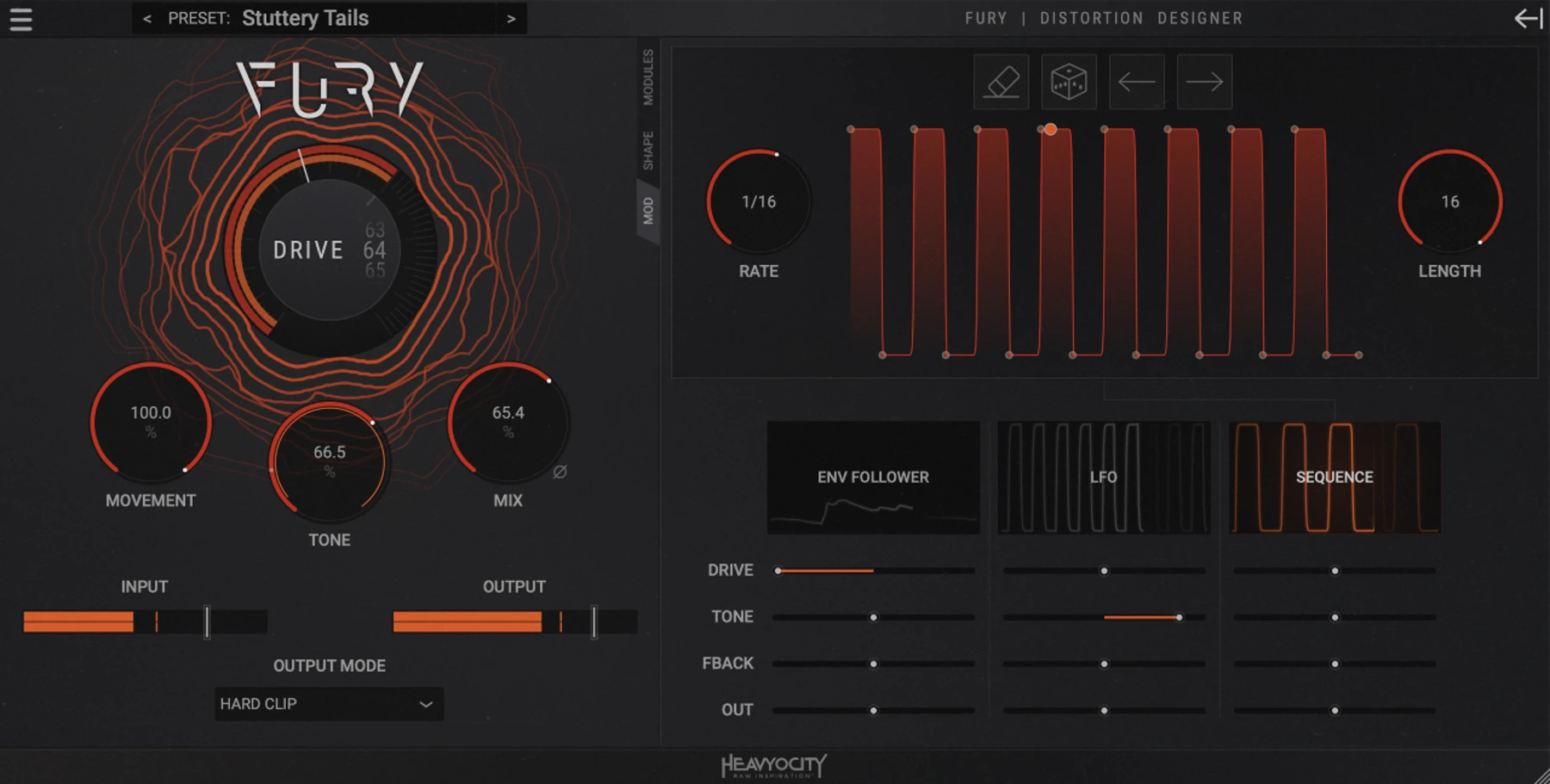 Heavyocity Fury 失真设计器插件