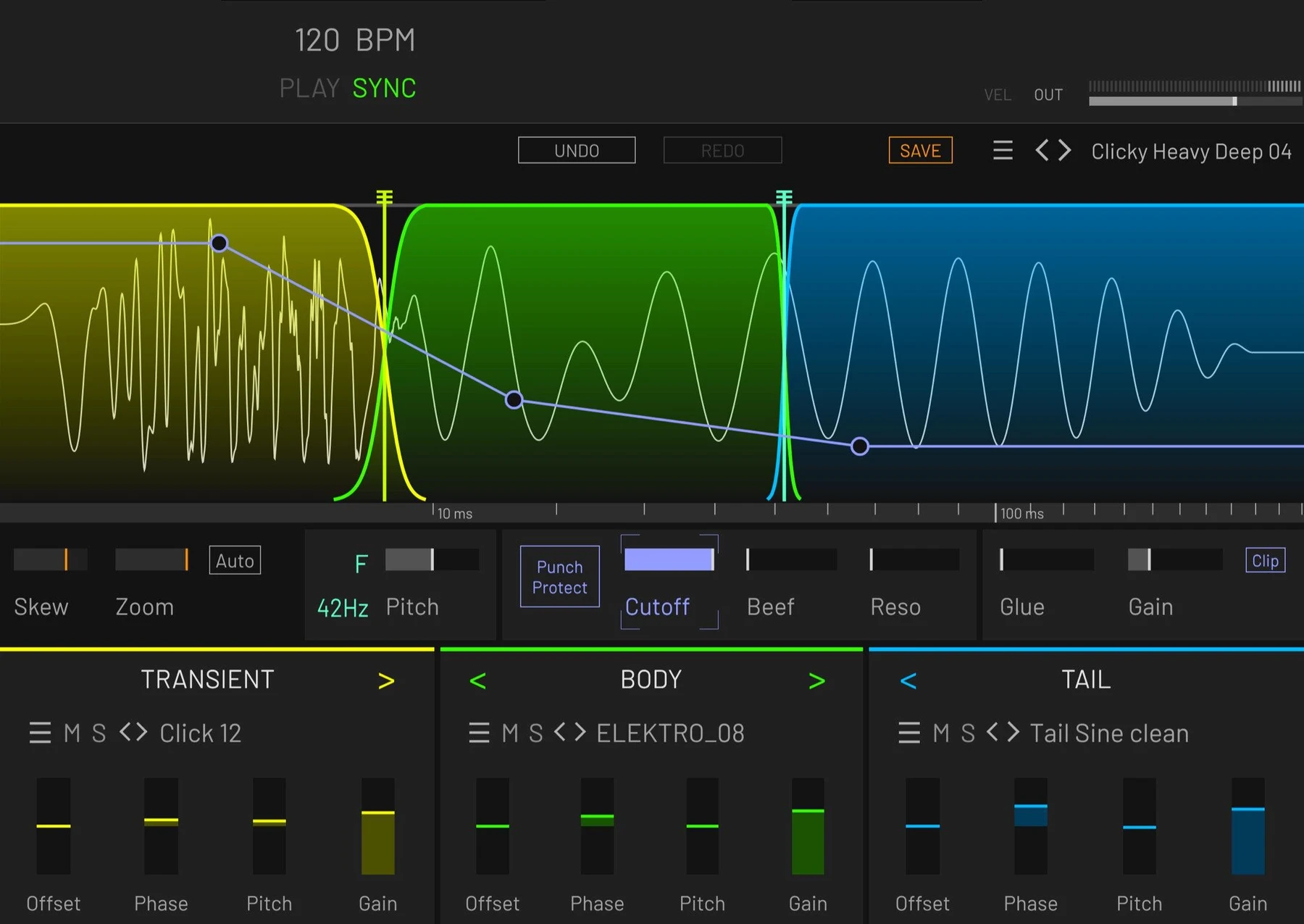 Tracktion Chop Suey 底鼓采样器与合成器插件
