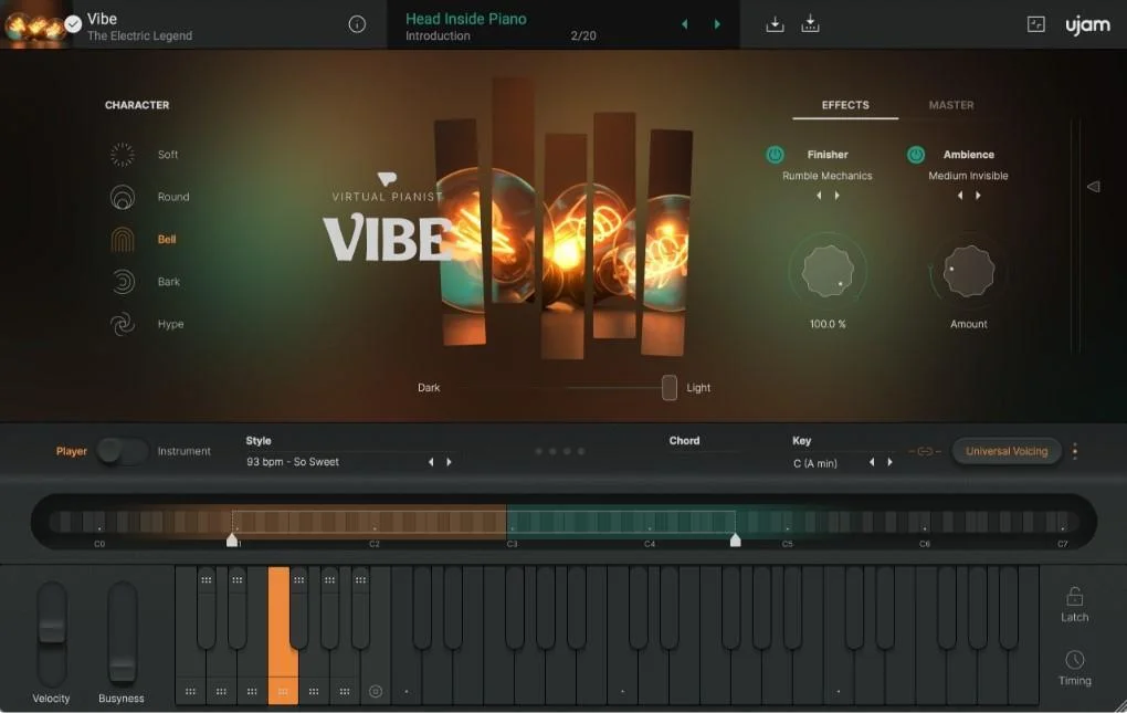 UJAM Virtual Pianist Vibe 电钢琴插件