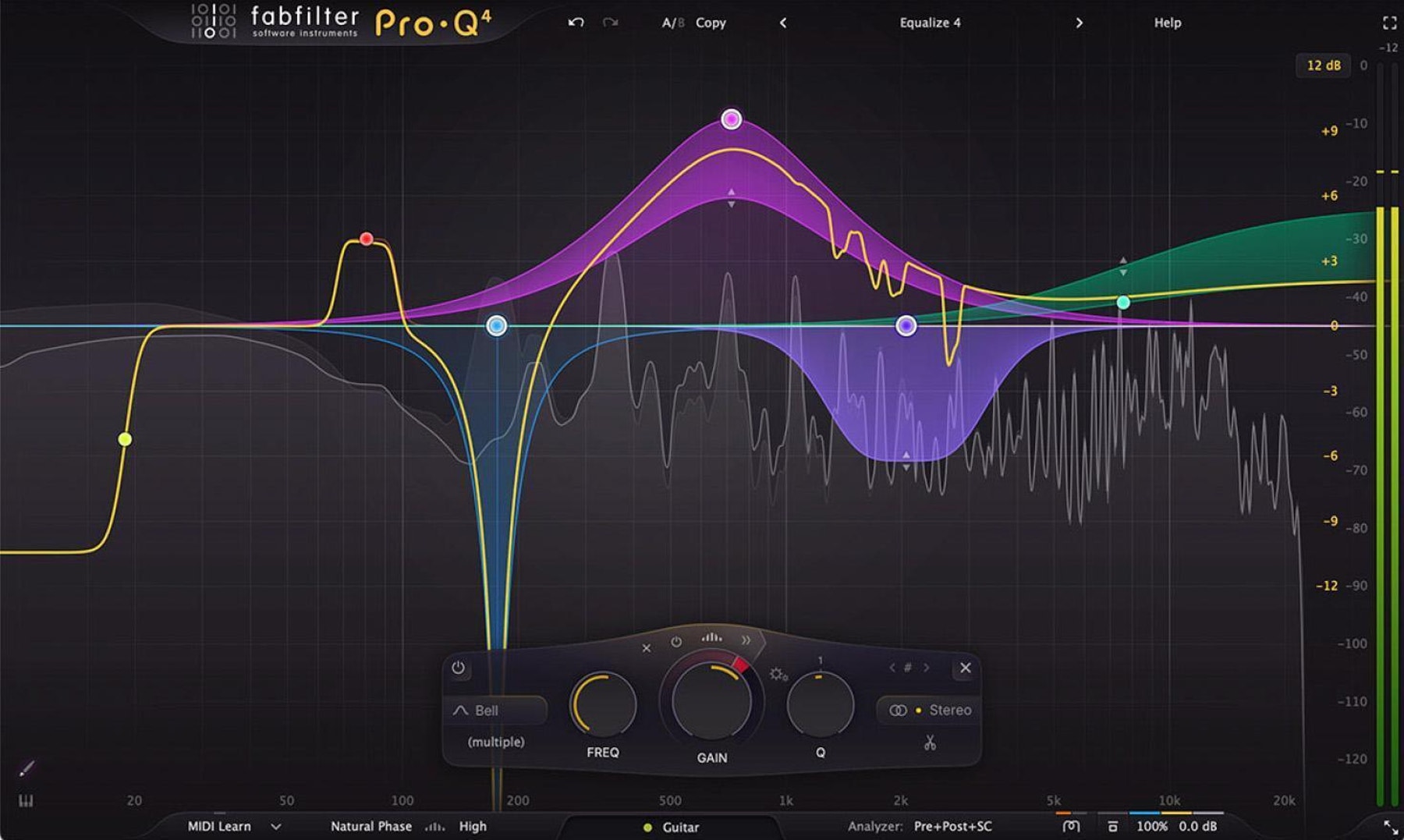 FabFilter Pro-Q 4 EQ 和滤波器插件 - 教育版