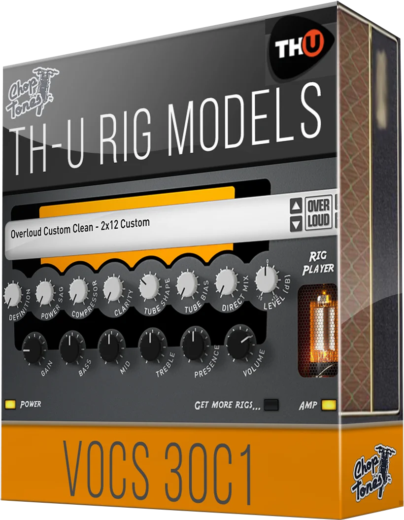 Overloud TH-U Rig 音色库扩展包 - Choptones Vocs 30C1