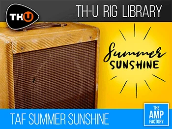 Overloud TH-U Rig 音色库扩展包 - TAF Summer Sunshine