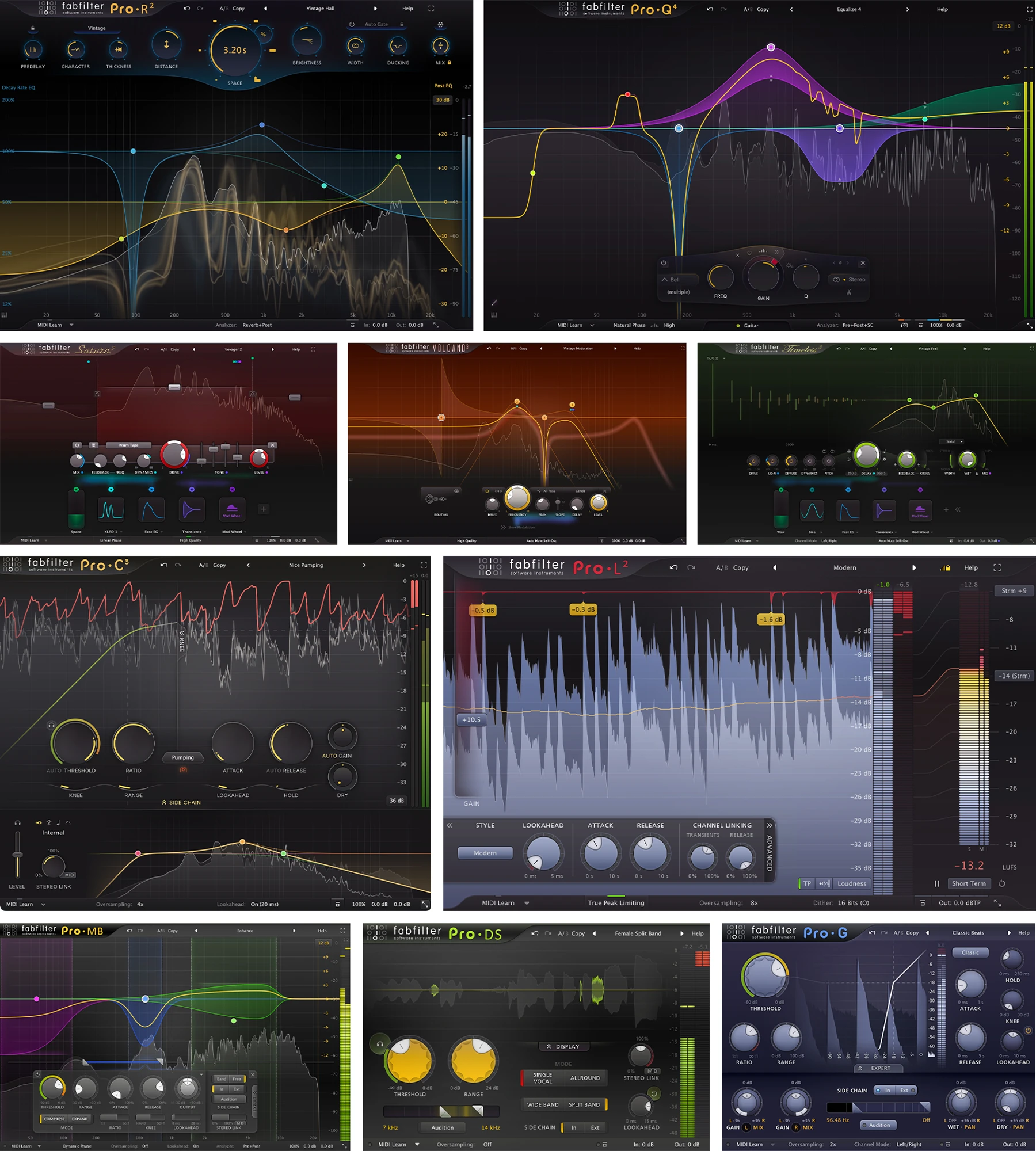 FabFilter FX Bundle 插件合集 - 学术版