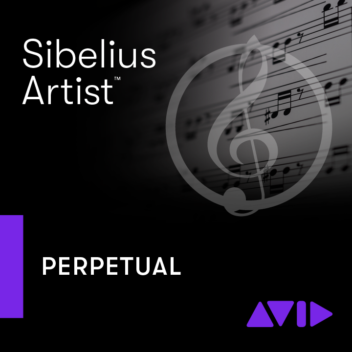 Avid Sibelius Artist 永久许可证，含1年更新 + 支持计划