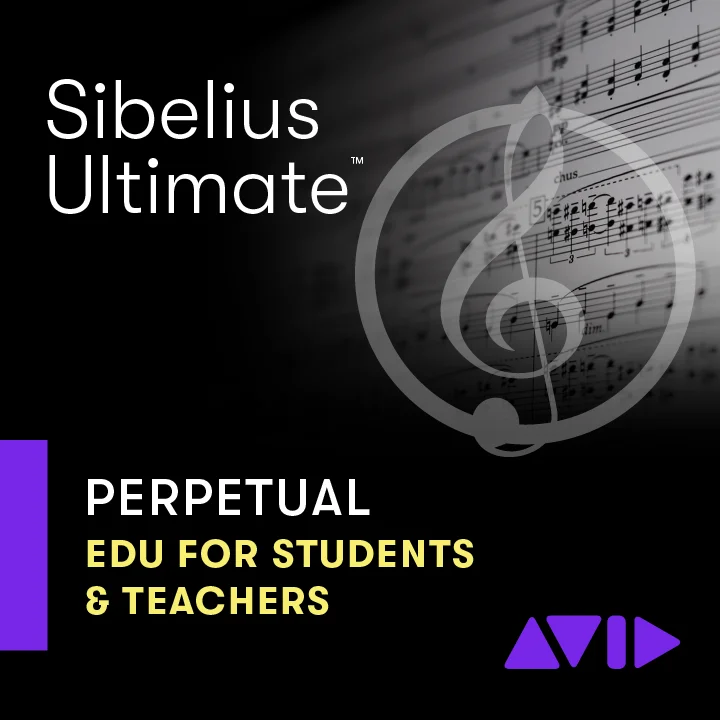 Avid Sibelius Ultimate 学术版永久许可证