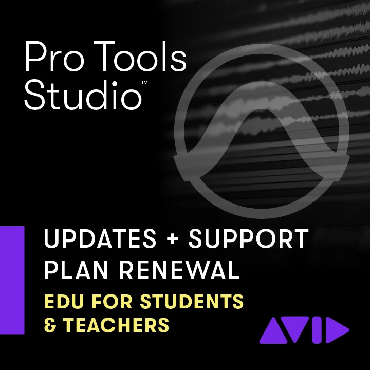 Avid Pro Tools Studio 教师和学生专用永久许可证升级（含 1 年更新和支持）