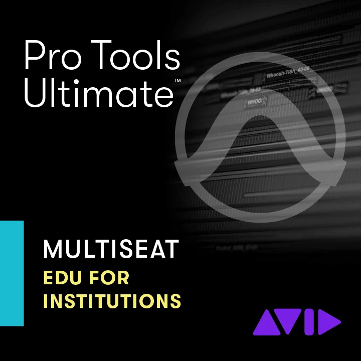 Avid Pro Tools Ultimate - 学术机构多席位许可证 - 5-20 用户 1 年订阅（每席位）