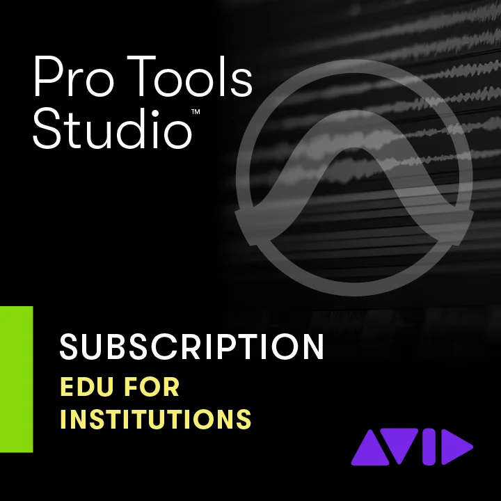 Avid Pro Tools Studio 教育机构版 - 1 年订阅