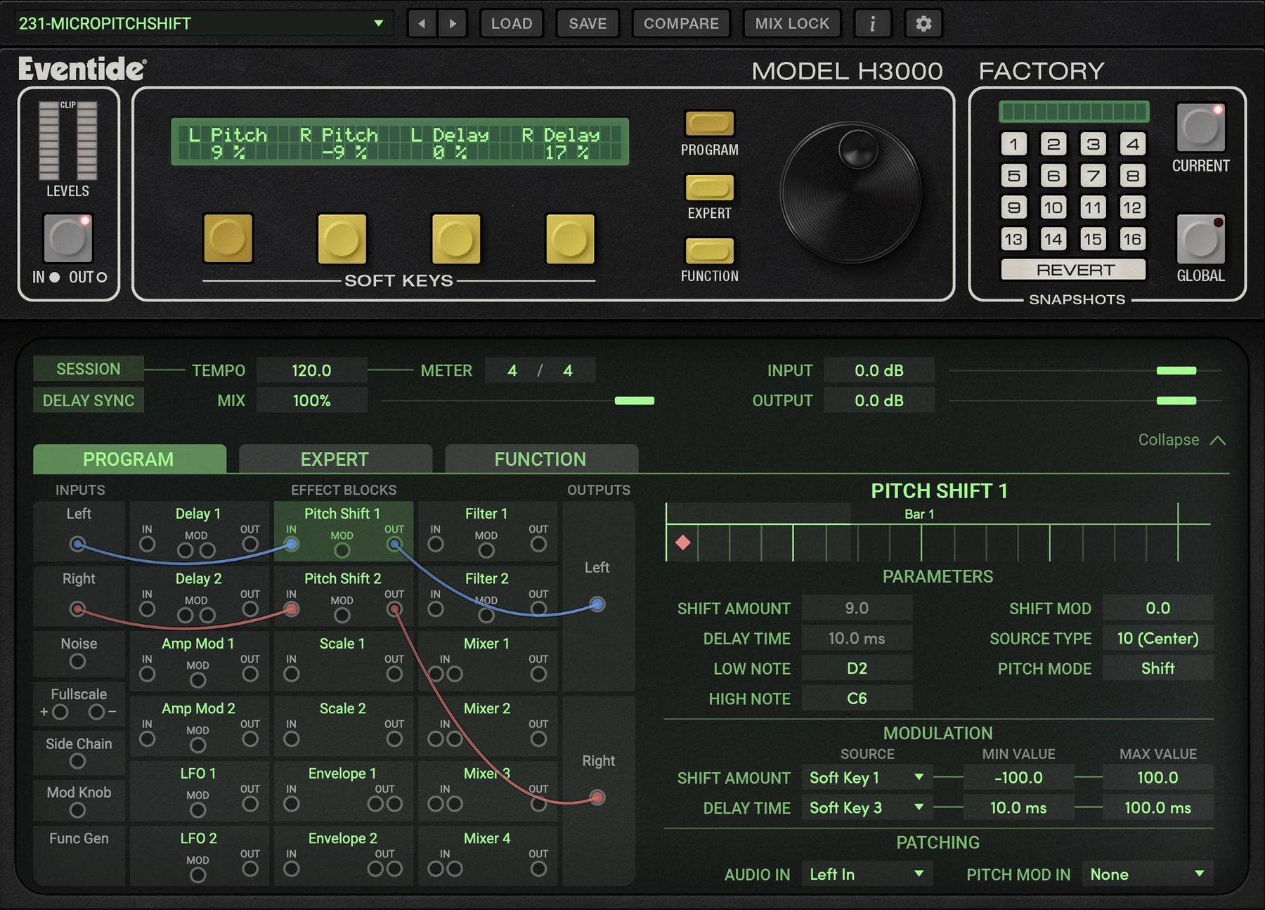 Eventide H3000 Factory Mk II Ultra-Harmonizer 插件