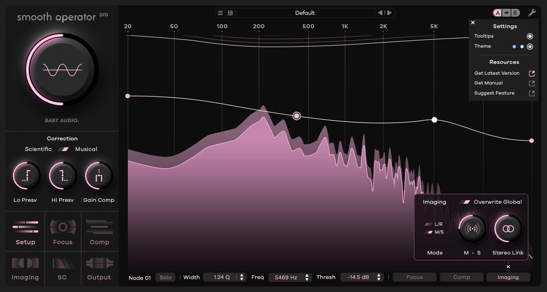 Baby Audio Smooth Operator Pro 智能频谱平衡插件