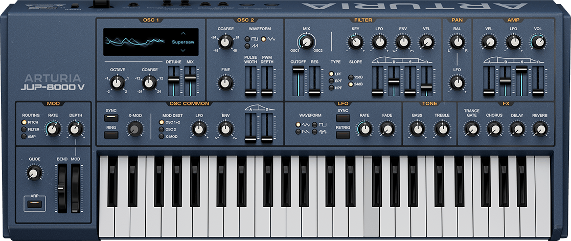 Arturia Jup-8000 V 虚拟合成器插件