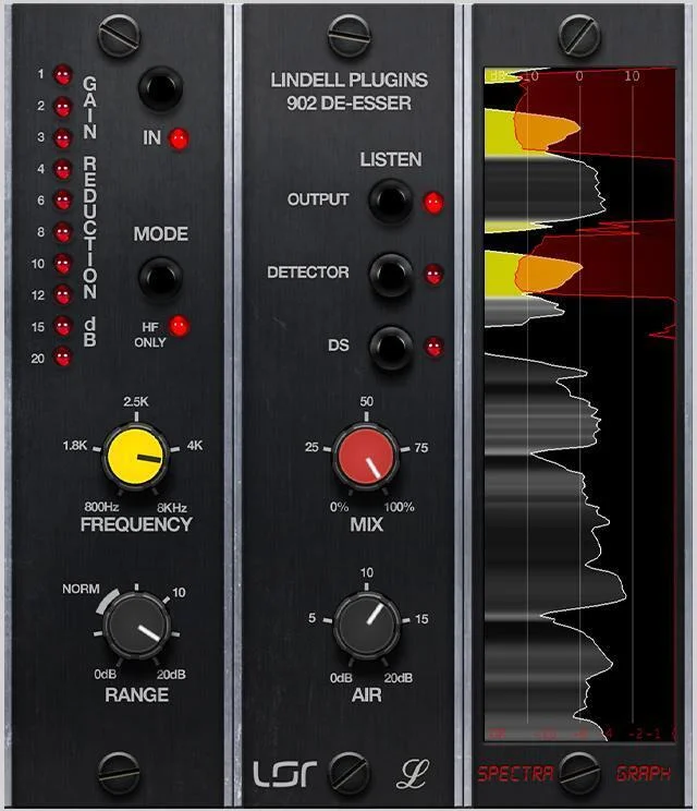 Lindell Audio 902 齿音消除插件