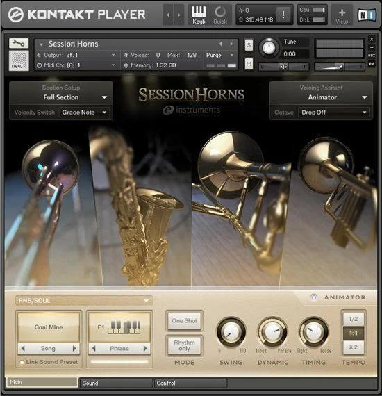 Native Instruments Session Horns 虚拟乐器软件插件