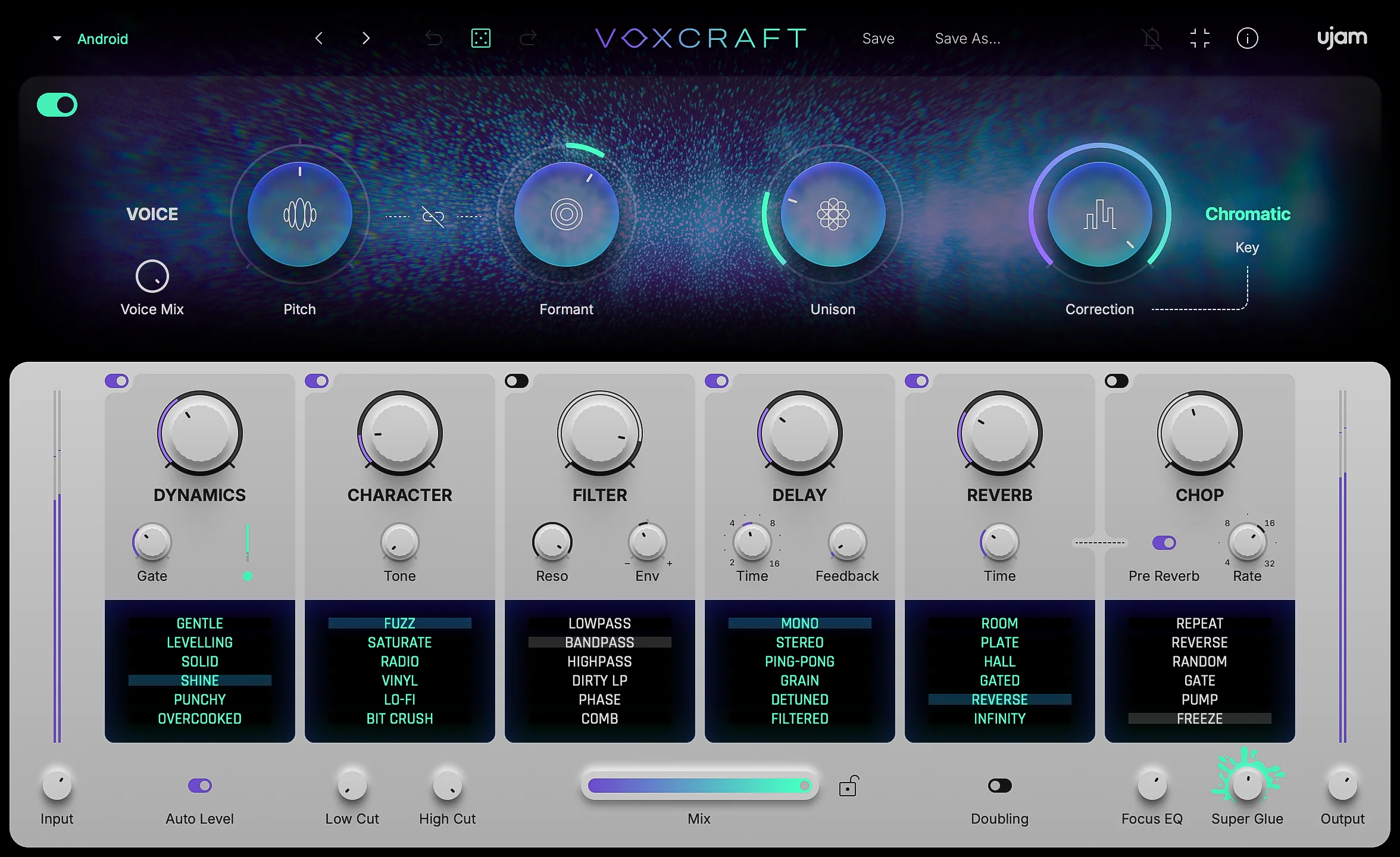 UJAM Voxcraft 多效果器人声插件