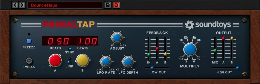 Soundtoys PrimalTap 复古延迟插件