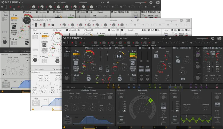 Native Instruments MASSIVE X 软件合成器
