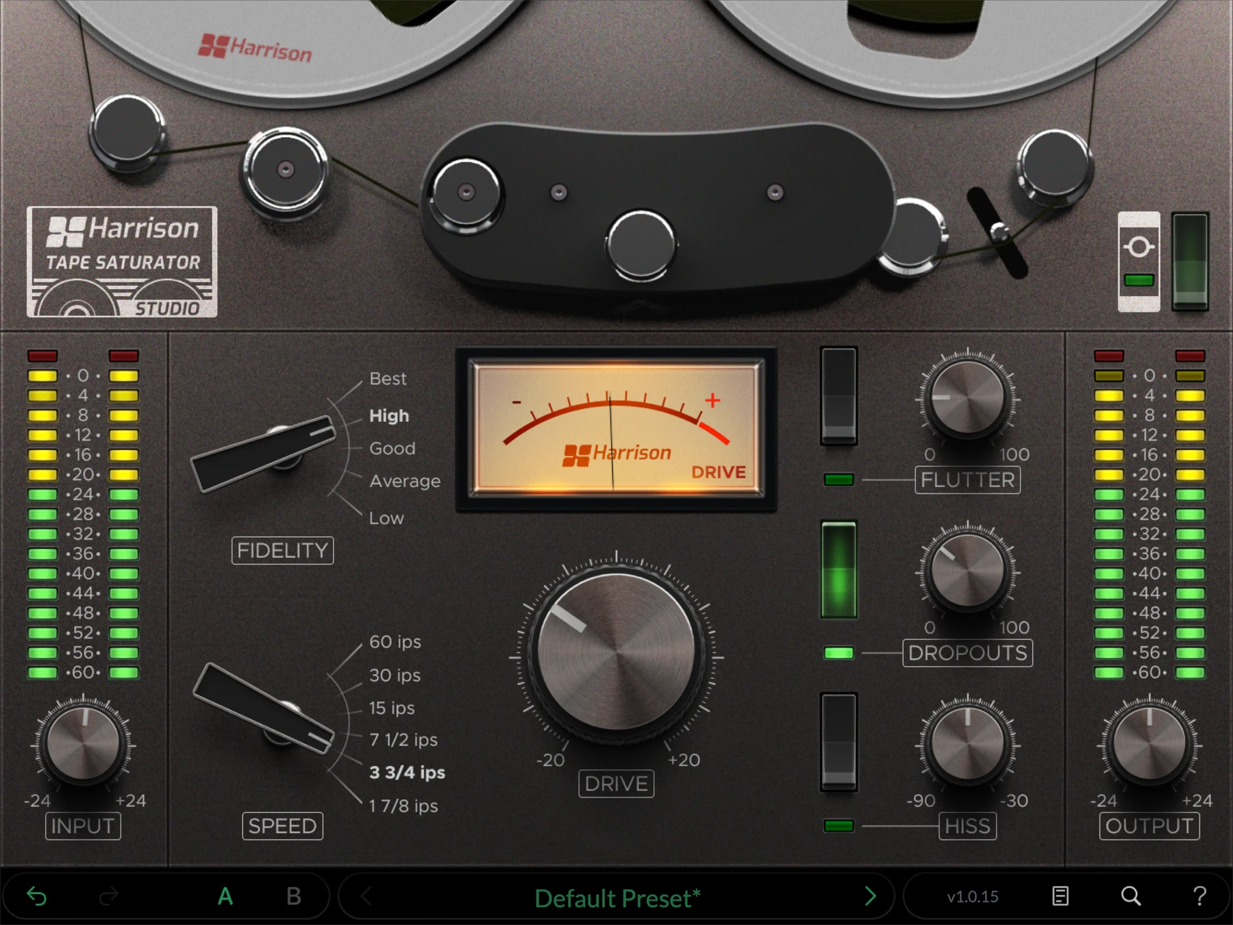 Harrison Audio 磁带饱和器插件