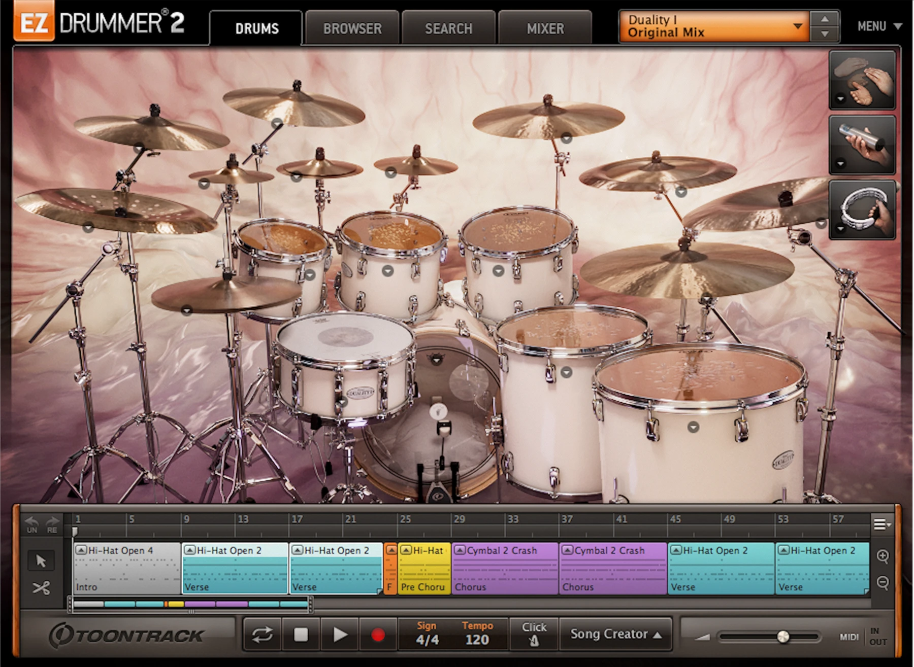 Toontrack Duality I EZX 音色扩展包