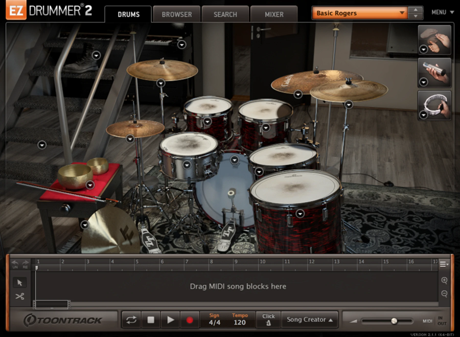 Toontrack Post-Rock EZX 音色扩展包