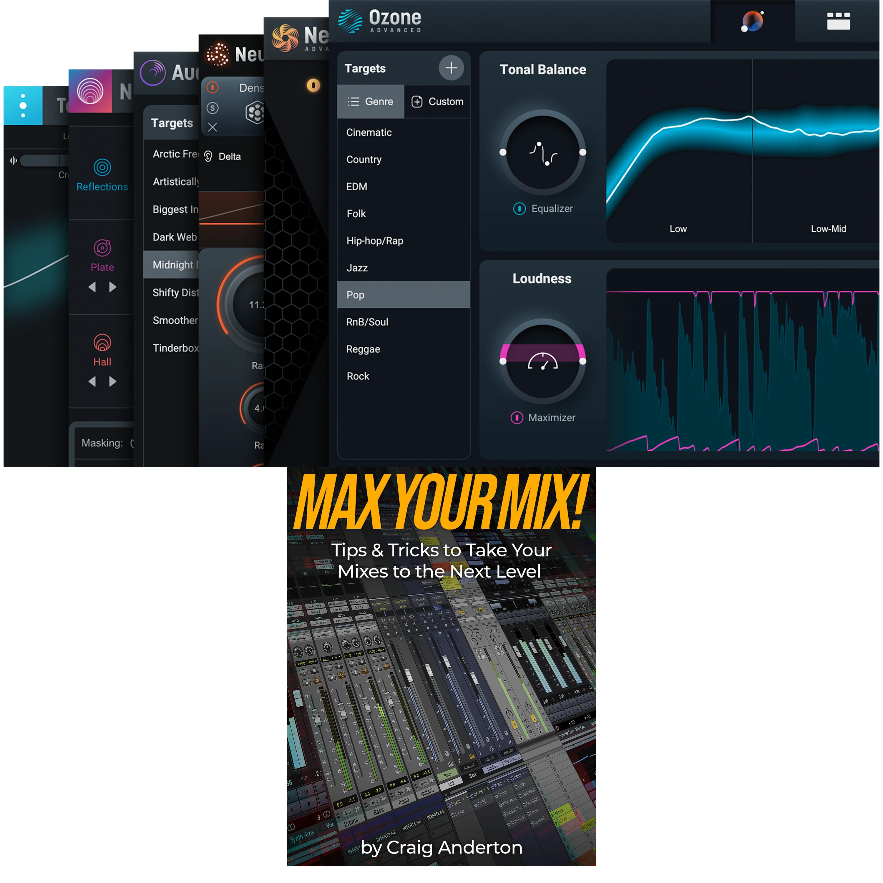 iZotope Mix & Master Bundle Advanced 与 Max Your Mix 电子书