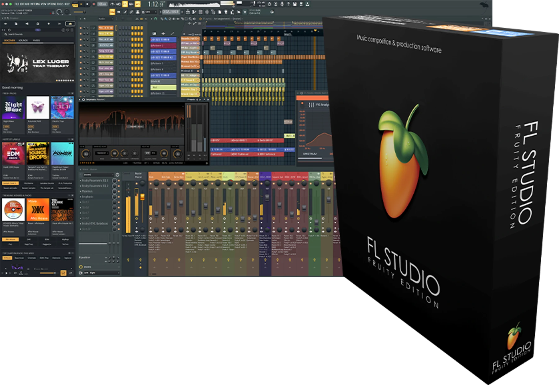 Image Line FL Studio Fruity Edition - 盒装版
