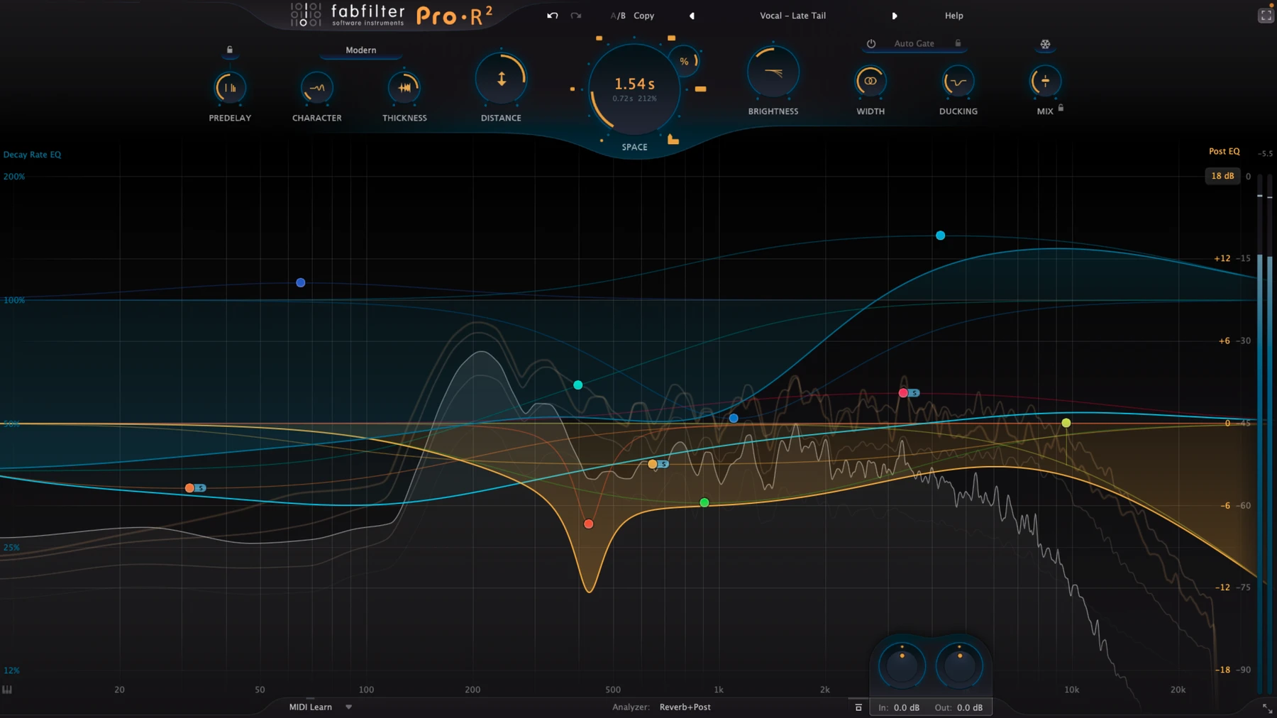 FabFilter Pro-R2 混响插件（从之前的 Pro-R 混响版本升级）