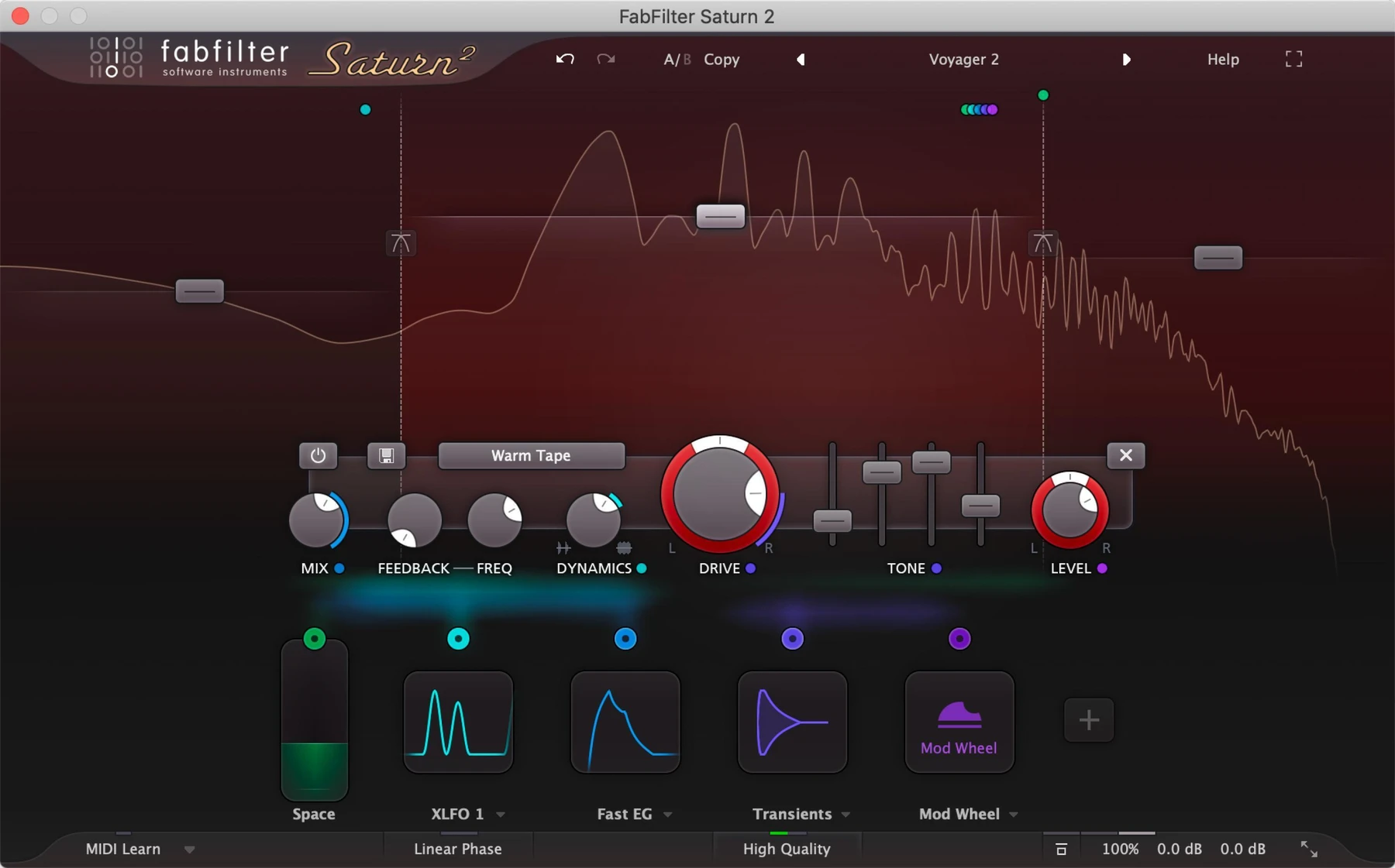 FabFilter Saturn 2 - 从 Saturn 1 升级