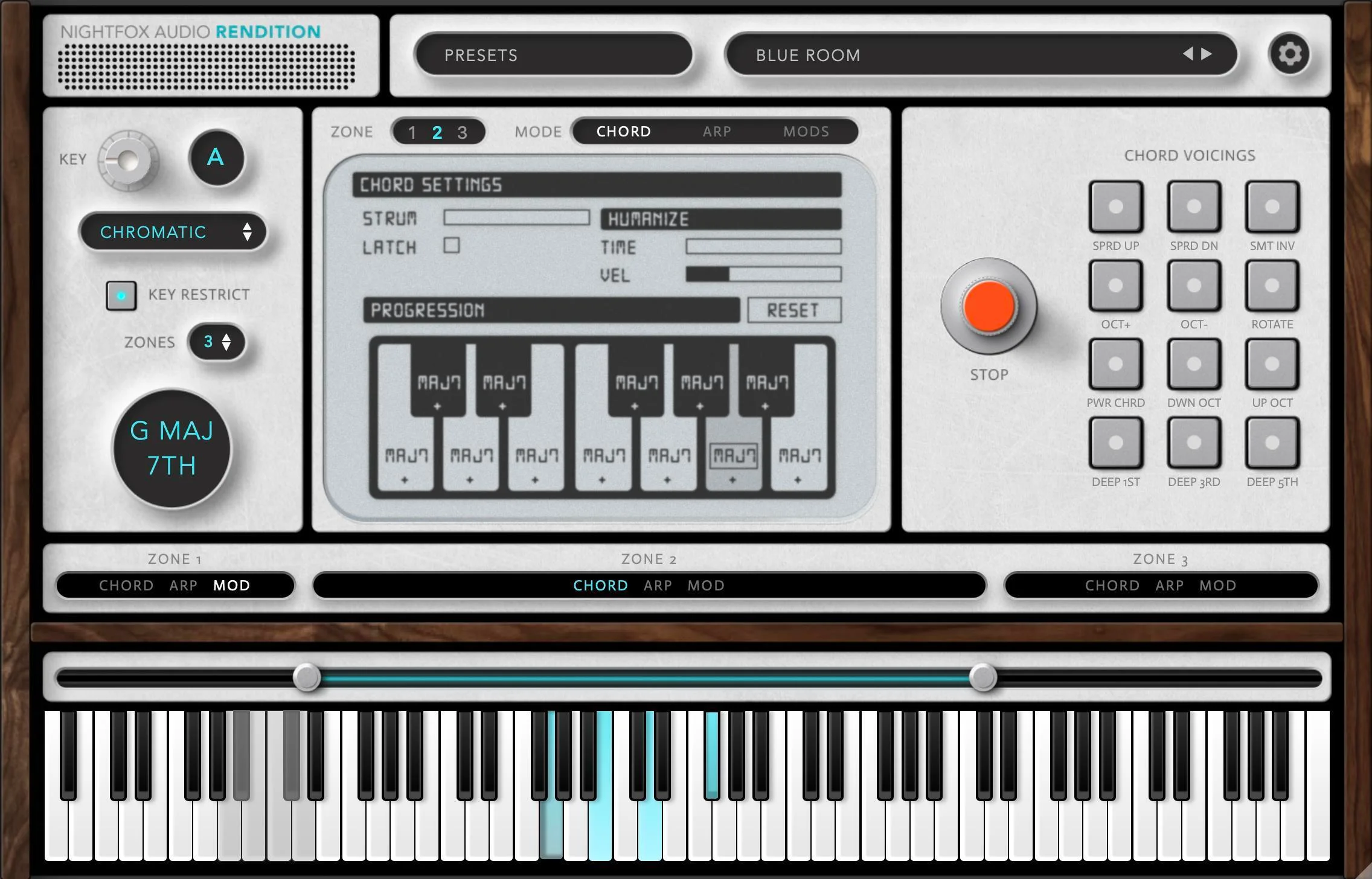 Nightfox Audio Rendition 虚拟 MIDI 演奏编程器