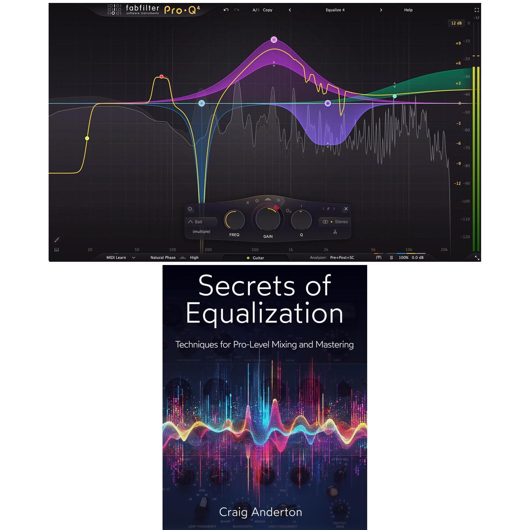 FabFilter Pro-Q 4 均衡与滤波插件，附《均衡的奥秘》电子书