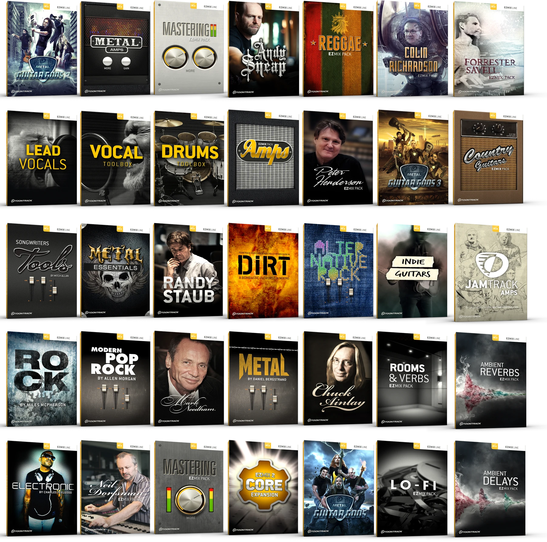 Toontrack Single Pack EZmix 扩展包