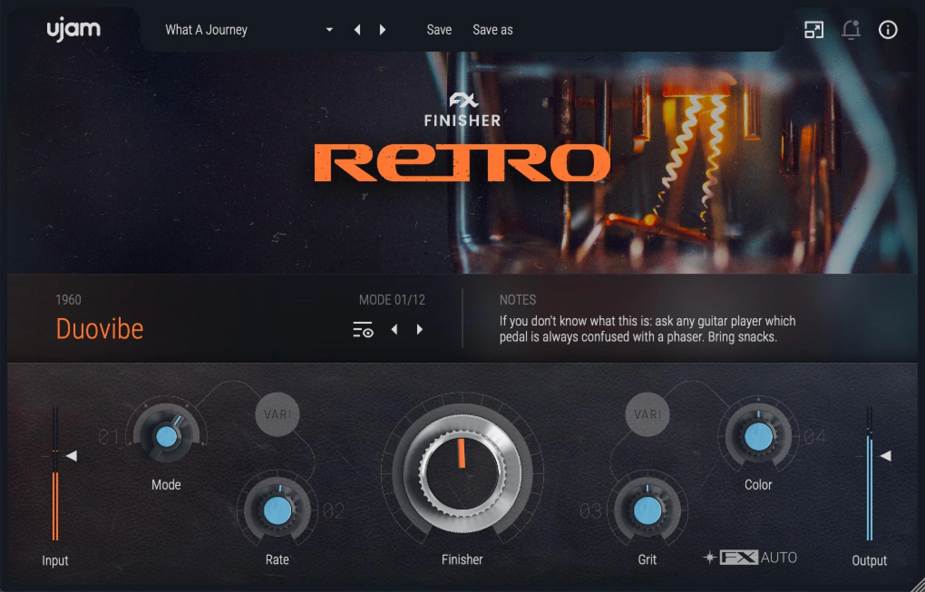 UJAM Finisher Retro 创意复古效果插件