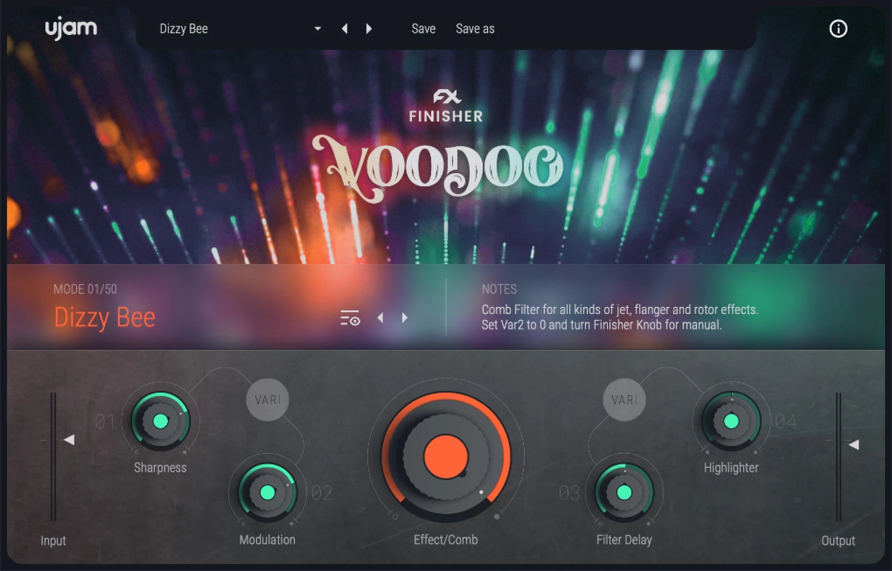 UJAM Finisher Voodoo 创意吉他效果器插件