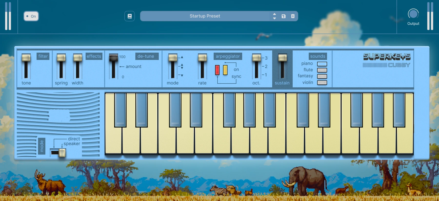 Safari Audio Cubby 复古低保真虚拟乐器插件