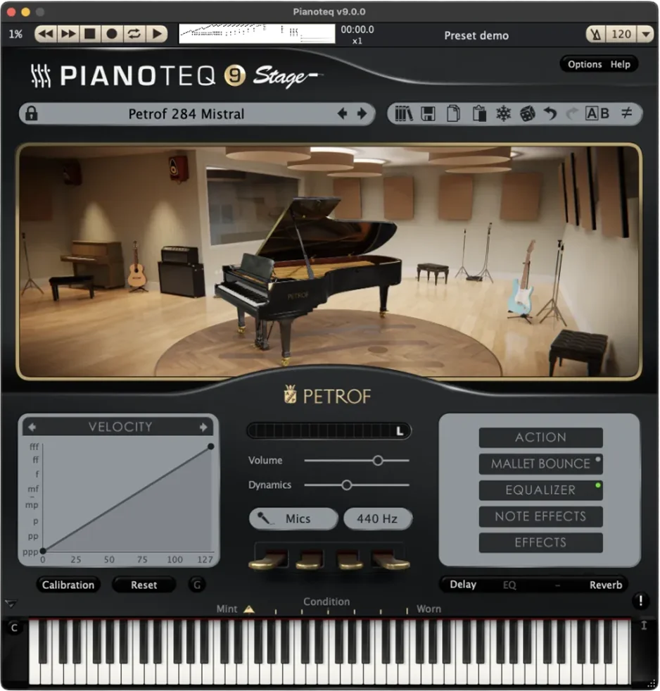 MODARTT Pianoteq 9 Stage 虚拟乐器软件