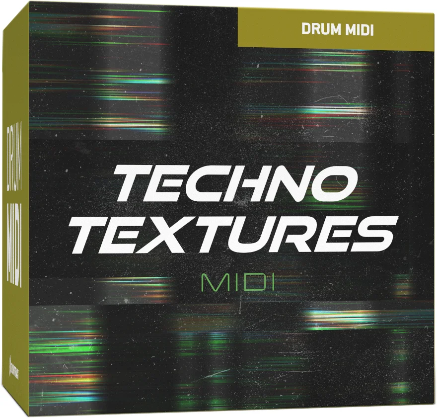 Toontrack Techno Textures 鼓组 MIDI 包