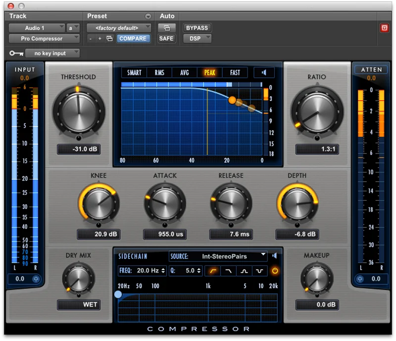 Avid Pro Compressor 动态处理插件