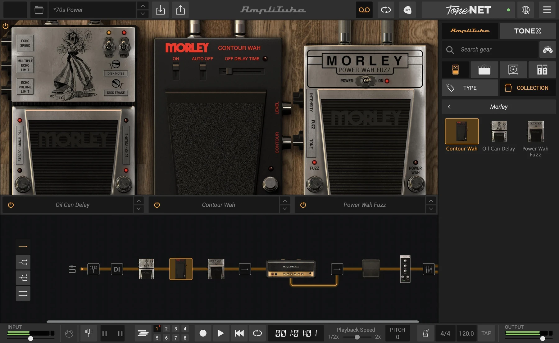 IK Multimedia AmpliTube Morley 软件套件