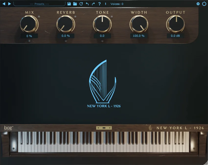 Boz Digital Labs New York L 1926 钢琴软件