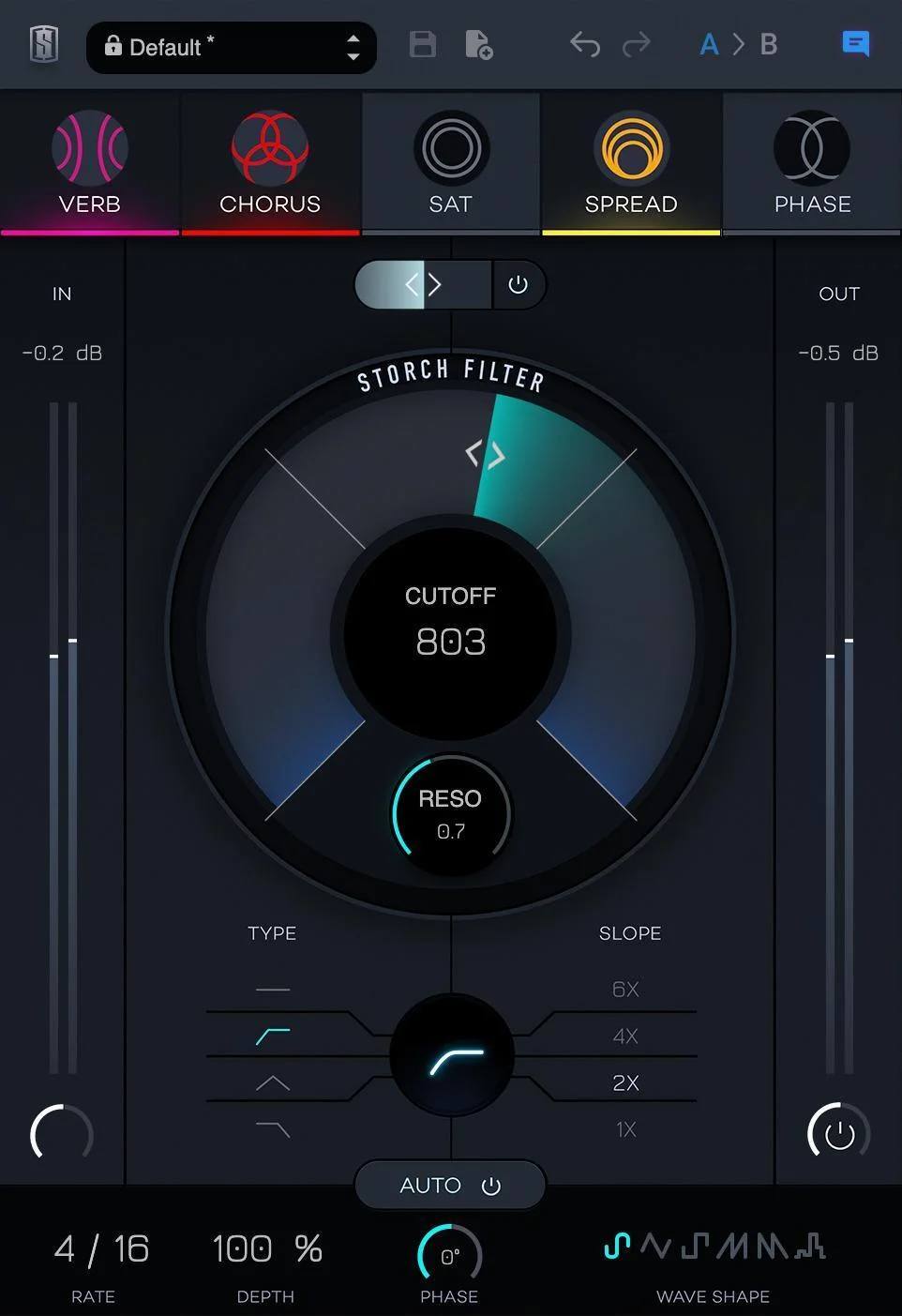 Slate Digital Storch Filter 多效果滤波器插件