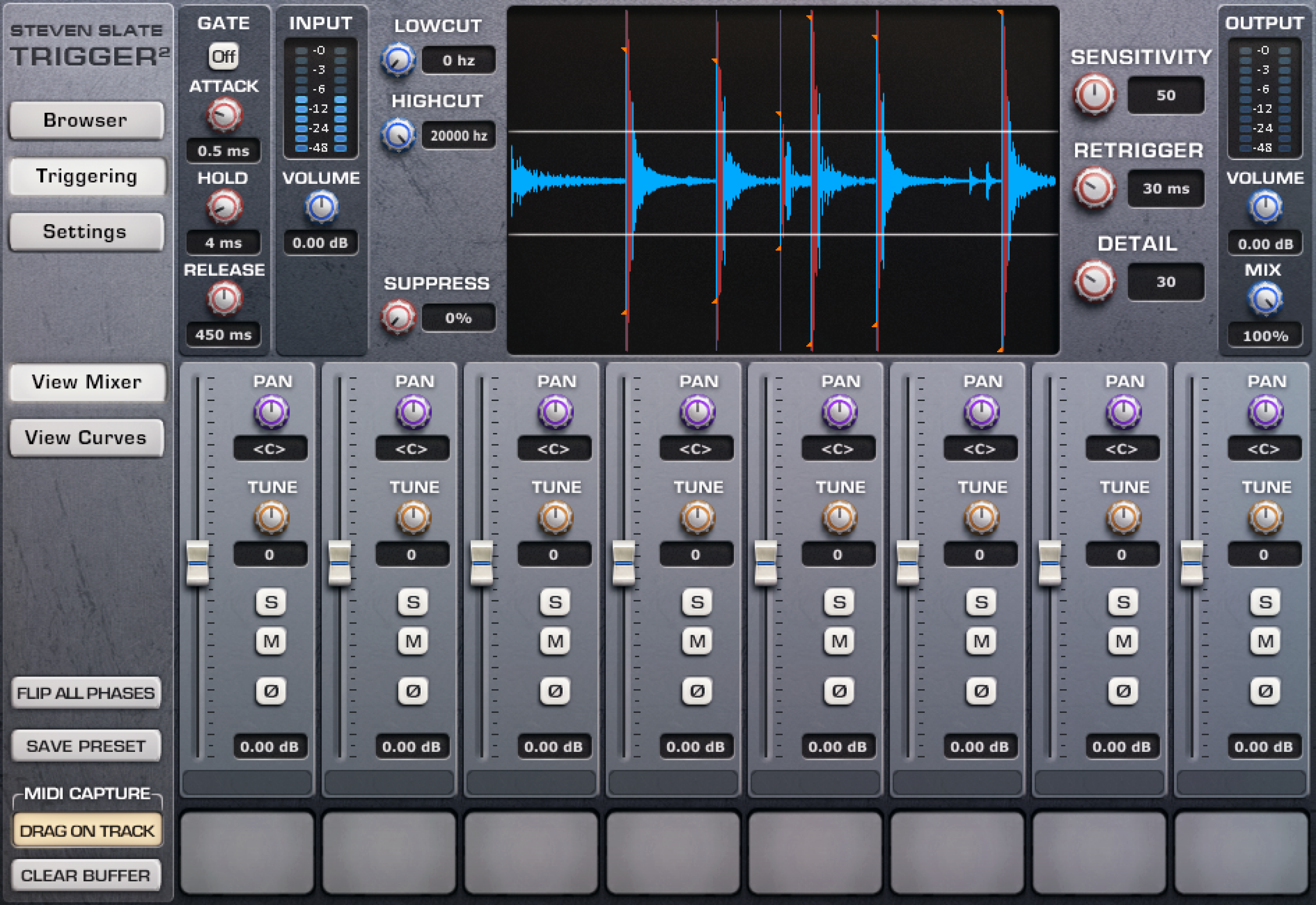 Steven Slate Drums Trigger 2 Platinum 鼓替换插件
