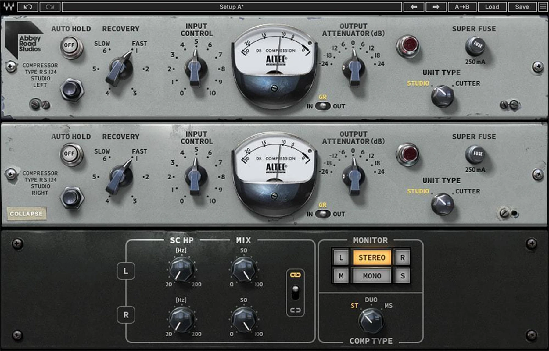 Waves Abbey Road RS124 压缩器插件