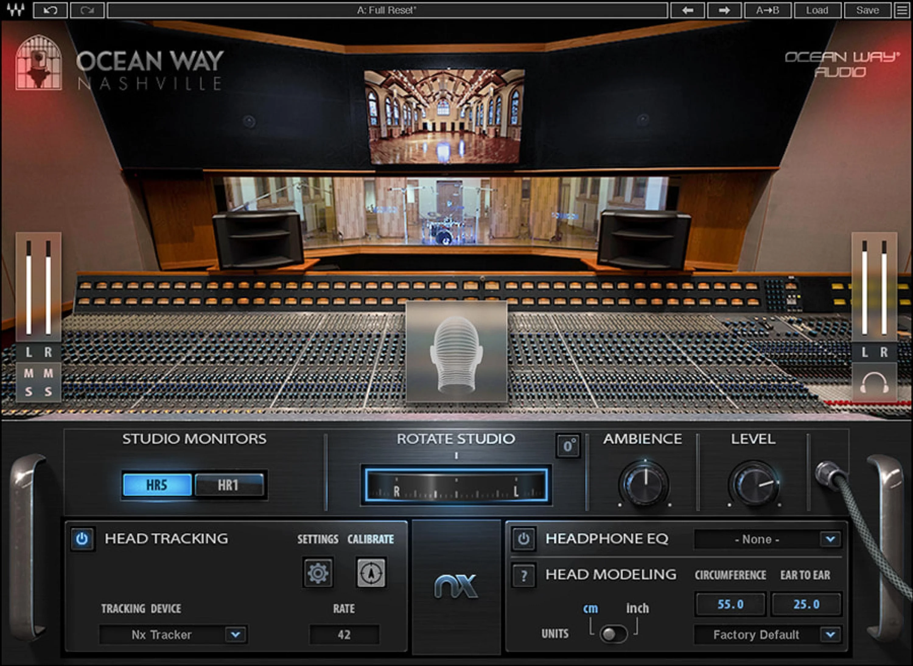 Waves Nx Ocean Way Nashville 虚拟混音室插件
