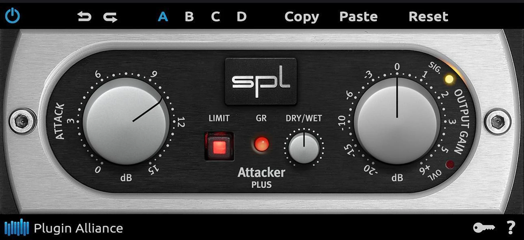 Brainworx SPL Attacker Plus 瞬态塑形器插件