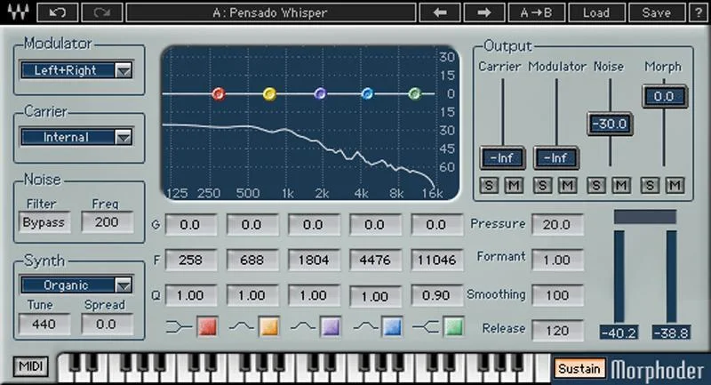 Waves Morphoder 声码器插件
