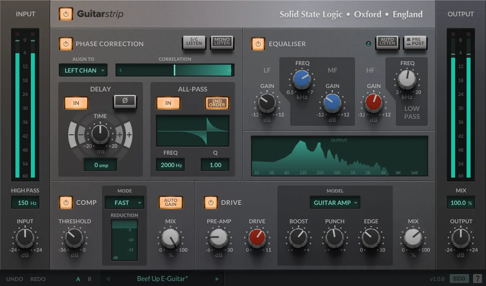 Solid State Logic Guitarstrip 建模插件